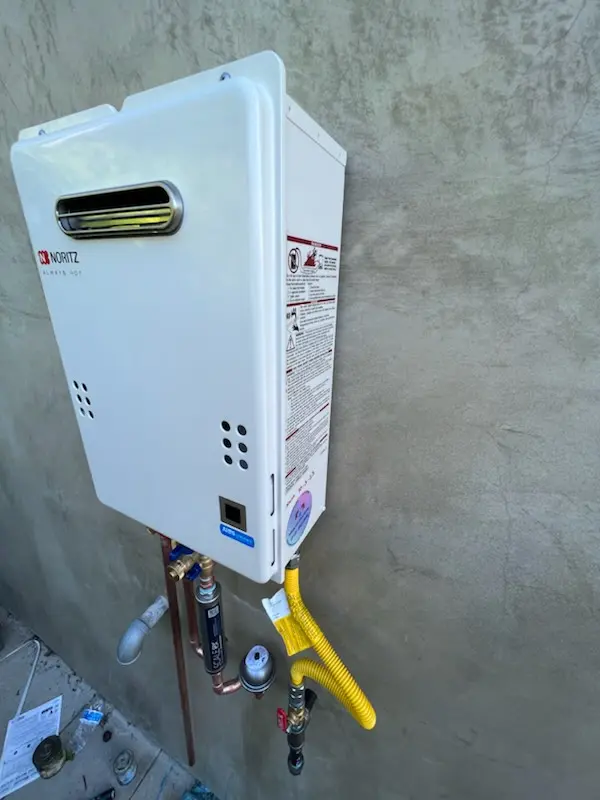 Tankless water heater installation for Bakers Crossroad homes